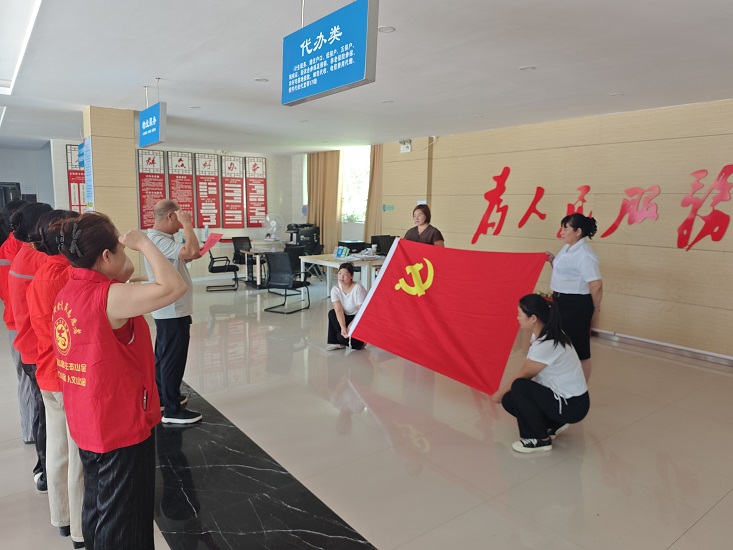 嵩县山金公司赴驻地社区开展志愿服务日活动